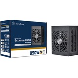 SilverStone SST-EX850R-PM modulaire 850 watt voeding  Zwart, 2x PCIe