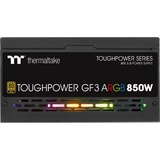 Thermaltake Toughpower GF3 ARGB Gold modulaire 850 watt voeding  Zwart, 4x PCIe, 5x PCIe, Kabel-Management