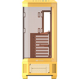 Thermaltake View 600 TG Butter Caramel big tower behuizing Geel | 2x USB-A | 1x USB-C | Tempered Glass