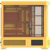 Thermaltake View 600 TG Butter Caramel big tower behuizing Geel | 2x USB-A | 1x USB-C | Tempered Glass