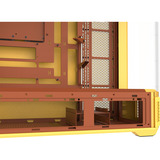 Thermaltake View 600 TG Butter Caramel big tower behuizing Geel | 2x USB-A | 1x USB-C | Tempered Glass