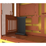 Thermaltake View 600 TG Butter Caramel big tower behuizing Geel | 2x USB-A | 1x USB-C | Tempered Glass