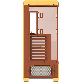 Thermaltake View 600 TG Butter Caramel big tower behuizing Geel | 2x USB-A | 1x USB-C | Tempered Glass