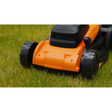 BLACK+DECKER BEMWP340 grasmaaier Oranje/zwart, 34 cm, 1400W