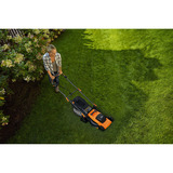 BLACK+DECKER BEMWP340 grasmaaier Oranje/zwart, 34 cm, 1400W