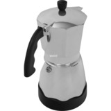 Bialetti Moka Timer espressomachine Zilver/zwart, 6-kops