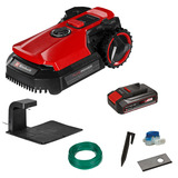 EINHELL FREELEXO 500  robotmaaier Rood/zwart, 2.5 Ah Power X-Change Plus Accu + laadstation inbegrepen