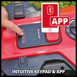EINHELL FREELEXO 500  robotmaaier Rood/zwart, 2.5 Ah Power X-Change Plus Accu + laadstation inbegrepen