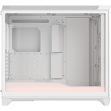Fractal Design Meshify 3 XL Ambience Pro RGB big tower behuizing Wit | 2x USB-A | 1x USB-C | RGB | Tempered Glass