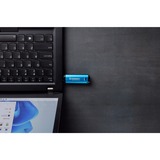 Kingston IronKey Vault Privacy 50 256 GB usb-stick Lichtblauw/zwart, USB-C 3.2 Gen 1