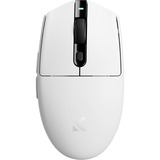 MCHOSE G3 draadloze gaming muis Wit, Tot 12.000 DPI, 2.4 GHz / USB-C / Bluetooth