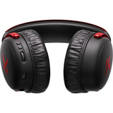 MCHOSE V9 Pro Wireless  over-ear gaming headset Zwart/rood, PC / laptop / Playstation / Switch / Smartphone, 2.4G / Bluetooth / Wired / Type-C