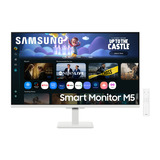 SAMSUNG Smart Monitor M5 S32FM501EU 31.5"  Wit, 2x HDMI, Wi-Fi 5, Audio