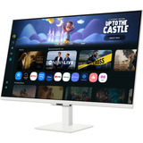 SAMSUNG Smart Monitor M5 S32FM501EU 31.5"  Wit, 2x HDMI, Wi-Fi 5, Audio