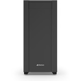 Sharkoon S25-W2 ARGB midi tower behuizing Zwart | 2x USB-A | 1x USB-C | RGB | Tempered Glass