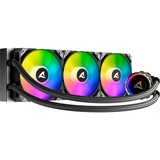 Sharkoon S90 RGB waterkoeling Zwart, 4-pins PWM fan-connector