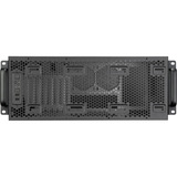 SilverStone RM4A rack behuizing Zwart | 4U | USB-C