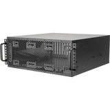 SilverStone RM4A rack behuizing Zwart | 4U | USB-C