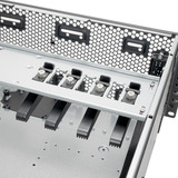 SilverStone RM4A rack behuizing Zwart | 4U | USB-C