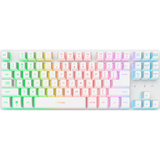 Trust GXT 882 Miami Draadloze 3-in-1 Gaming Set desktopset Wit, US lay-out (QWERTY), Membraan, 80% (TKL)