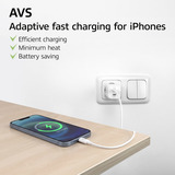 ACT Connectivity USB-C-lader 100W met 2 poorten oplader Wit