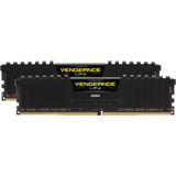 Corsair 16 GB DDR4-3000 (2x 8 GB) werkgeheugen Zwart, CMK16GX4M2D3000C16, XMP 2.0