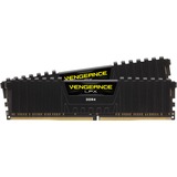 Corsair 16 GB DDR4-3000 (2x 8 GB) werkgeheugen Zwart, CMK16GX4M2D3000C16, XMP 2.0