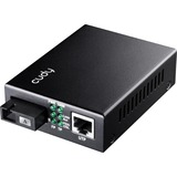 Cudy MC100SB-20A 10/100M Ethernet Media Converter mediaconverter Zwart