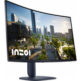 Dell AW3225DM 31.5" Curved gaming monitor Zwart, 180 Hz, HDMI, DisplayPort, USB, AMD FreeSync