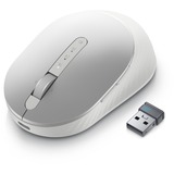 Dell Pro Premium compacte muis - MS7421W Zilver/wit, 1000 - 4000 DPI