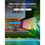 Govee Outdoor Spotlights 2 - 2-pack verlichting Zwart