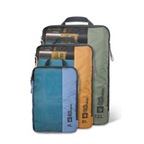 Jack Wolfskin Compression Cube Set tas Grijsgroen/transparant