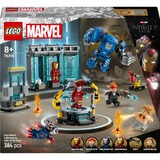Marvel - Iron Mans laboratorium: harnasruimte Constructiespeelgoed