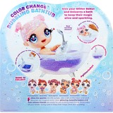 MGA Entertainment Glitter Babyz - Bruisende badkuip met kleurverandering Poppenmeubel 