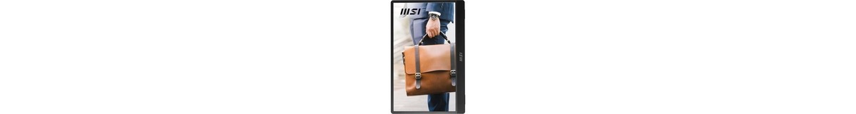 MSI PRO MP161 E2 15.6" monitor Zwart, Mini-HDMI, 2x USB-C
