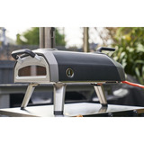 Ooni Karu 2 Multi-Fuel Pizza Oven pizzaoven Zwart/roestvrij staal, 12'' pizza, Hout, houtskool en gas