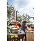 Ooni Karu 2 Multi-Fuel Pizza Oven pizzaoven Zwart/roestvrij staal, 12'' pizza, Hout, houtskool en gas