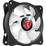 RAIJINTEK EOS 9 RBW ADD-1 RGB case fan Zwart, 100 x 100 x 25 mm, PWM