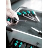 Wera 367/7 TORX HF-schroevendraaierset Kraftform Plus + Rek Zwart/groen, 7-delig