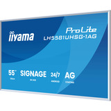 iiyama ProLite LH5581UHSG-1AG 54.6" 4K Ultra HD Public Display Wit, HDMI, USB-C, LAN, WiFi, Audio, Android 14 OS