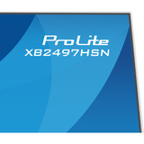 iiyama ProLite XB2497HSN-W1 23.8" monitor Wit, HDMI, DisplayPort, USB-C, Audio, LAN, 100 Hz