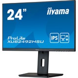 iiyama ProLite XUB2492HSU-B6 23.8" monitor Zwart, HDMI, DisplayPort, USB, Audio