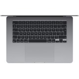 Apple MacBook Air 15 (MQKP3N/A) laptop Grijs | M2 | 10-Core GPU | 8 GB | 256 GB SSD | Space Grey