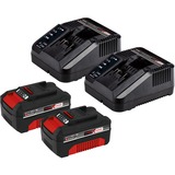 EINHELL Accu grasmaaier GE-CM 43 Li M Kit Rood/zwart, Accu inbegrepen