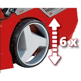 EINHELL Accu grasmaaier GE-CM 43 Li M Kit Rood/zwart, Accu inbegrepen