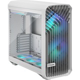 Fractal Design Torrent white RGB TG Clear Tint midi tower behuizing Wit | 2x USB-A | 1x USB-C | RGB | Window