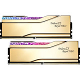 G.Skill 64 GB DDR5-6000 (2x 32 GB) Kit werkgeheugen Goud, F5-6000J2636H32GX2-TR5NG, Trident Z5 Royal Neo, EXPO