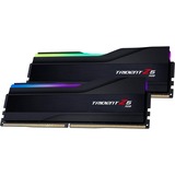 G.Skill 64 GB DDR5-6000 kit werkgeheugen Zwart, F5-6000J2836G32GX2-TZ5RK, Trident Z5 RGB, XMP