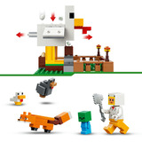 LEGO Minecraft Chicken Farm Constructiespeelgoed 