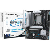 MAXSUN MS-eSport B860M SNIPER WIFI socket 1851 moederbord Zwart, RAID, 2.5 Gb-LAN, WLAN, BT, Sound, µATX